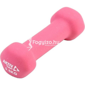 Aktivsport Neoprén súlyzó, 0,5 kg (rózsaszín), Aktívsport