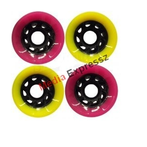  Powerslide Juicy Susi - Shady Lady 60x45mm / 78A yellow/pink 4 db