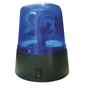 Valueline kék forgó fényű "rendőrlámpa" party vagy dekorációs célokra VLEMLED10