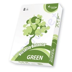 VICTORIA Fénymásoló papír 500ív /80gr., Victoria Balance Green A4 Recycled