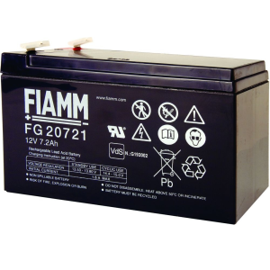 Fiamm FG 20721 AKKUMULÁTOR, 12V.-7,2Ah, FIAMM GS