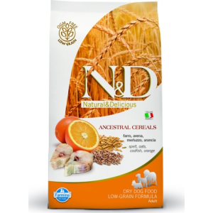 N&D N&D Low Grain Tőkehal+Narancs 2,5kg
