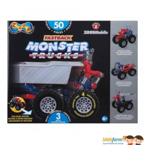 Zoob Monster Truck autóépítő készlet