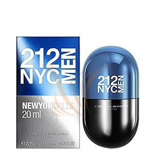 Carolina Herrera 212 NYC Men New York Pills EDT 20 ml