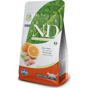 N&D N&d Adult Cat Fish&orange Grain Free 1.5kg