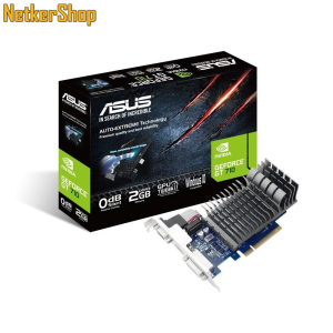 Asus Nvidia Geforce GT710-2-SL 2GB DDR3 PCI Express Videokártya (3 év garancia)
