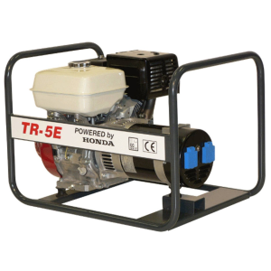 Honda TR-5E benzinmotoros áramfejlesztő generátor, aggregát 1Fázis 5 kVA (Áramfejlesztő generátor,)