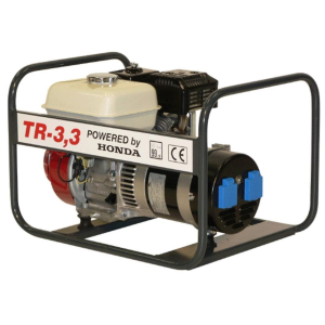 Honda TR-3,3 benzinmotoros áramfejlesztő generátor aggregát 1Fázis 3,3 kVA (Áramfejlesztő generátor)