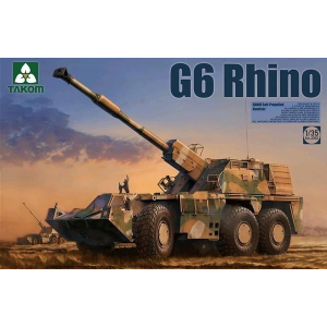 Takom G6 Rhino SANDF Self-Propelled Howitzer tank makett 2052