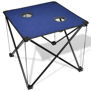  Összecsukható Kemping asztal kék