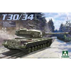 Takom U.S. Heavy Tank T30/34 2 in 1 tank makett 2065
