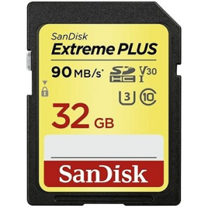Sandisk 32GB SDHC Class 10 UHS 1 Extreme Plus