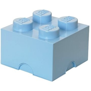 LEGO tároló doboz 4250 x 250 x 180 mm - világoskék