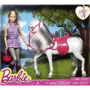  Mattel Barbie baba lóval