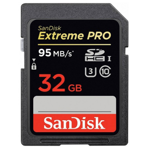 Sandisk Extreme PRO SDHC 32 GB (95MB/s)