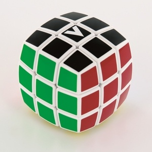 V-Cube V-CUBE 3×3 versenykocka, fehér, lekerekített, matrica nélküli