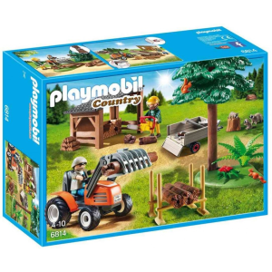 Playmobil Playmobil 6814 - Faszállító traktor