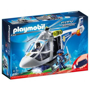 Playmobil City Action Rendőrhelikopter keresőreflektorral (6921)