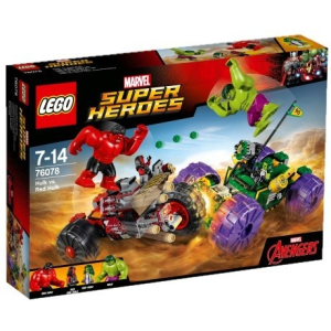 LEGO Super Heroes Hulk és Vörös Hulk összecsapása 76078