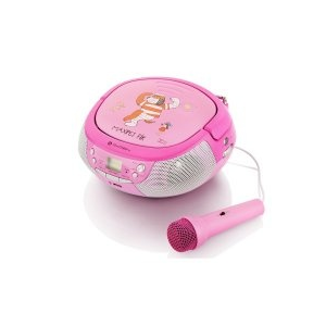 GoGEN Maxipes FIK Hordozható CD-lejátszó, Rózsaszín