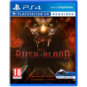 Sony Until Dawn Rush of Blood VR PS4