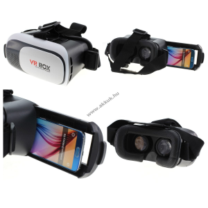Powery VR BOX Virtuális Valóság Virtual Reality 3D szemüveg LG G3 / HTC One Max / Asus Zenfone 2