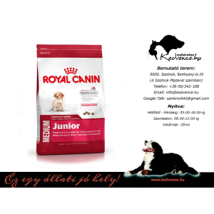 Royal Canin Száraz Kutyaeledel SHN Medium Junior - 15kg