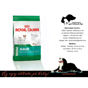Royal Canin Száraz Kutyaeledel SHN Mini Adult - 800g