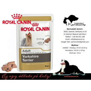 Royal Canin Konzerv Kutyaeledel BHN Yorkshire Terrier Adult - 85g