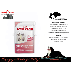 Royal Canin Konzerv Macskaeledel Instictive Kitten - 85g