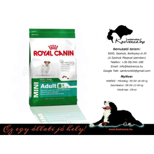 Royal Canin Száraz Kutyaeledel SHN Mini Adult 8+ - 8kg