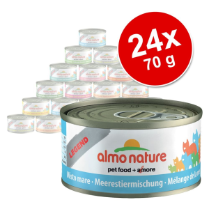 Almo Nature Legend 24 x 70 g - Tonhal, csirke &amp; sajt