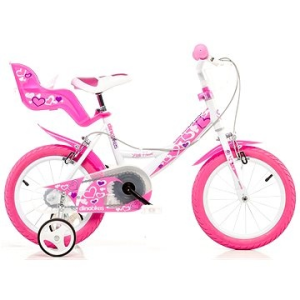 Acra Dino Bikes 16 rózsaszín