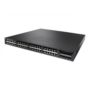 Cisco WS-C3650-48FS-S Cisco Catalyst 3650 Managed L3 Gigabit Ethernet (10/100/1000) Power over Ethernet (PoE) 1U Black