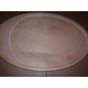  Fa ovál tányér, 30 cm, 302081