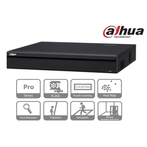 Dahua NVR5432-4KS2 NVR, 32 csatorna, H265, 320Mbps rögzítési sávszélesség, HDMI+VGA, 3xUSB, 4x Sata, I/O