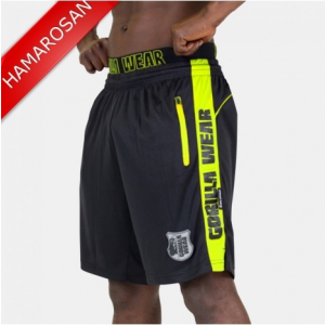  SHELBY SHORTS - BLACK/NEON LIME (BLACK/NEON LIME) [S]