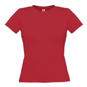  B&amp;C TW012 női póló XS-XL DEEP RED