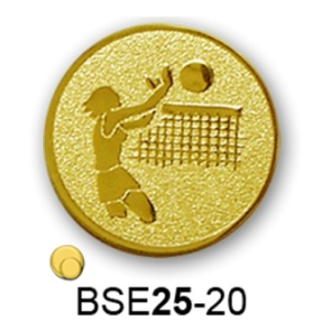 Gungldekor Érembetét röplabda női BSE25-20 25mm arany