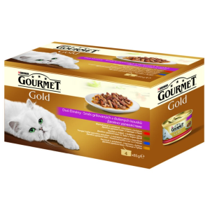 Purina Gourmet Gold multipack - Duó Élmény 4x85g