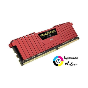 Corsair 8GB DDR4 2400MHz Vengeance LPX Red (CMK8GX4M1A2400C16R)