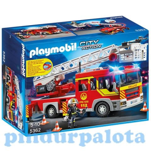 Playmobil Playmobil 5362 Emelőkosaras tűzoltóautó