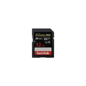 Sandisk 173368 SDHC Extreme Pro kártya 32GB, 95MB/s, UHS-I, V30
