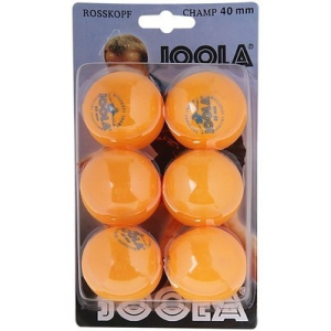 Joola Rosskopf Ping Pong Labda Csomag (6db) - Narancssárga*