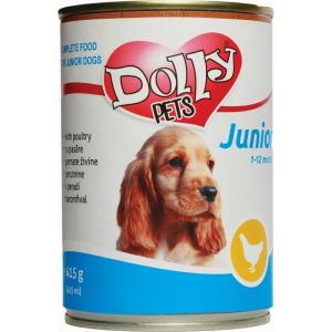 Dolly Dog Junior Csirke 415g