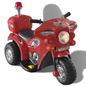 vidaXL Elemmel Működő Ride On Játék Motorkerékpár (Piros)
