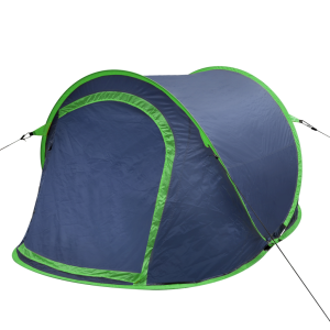 vidaXL 2 Személyes pop up sátor sötétkék / zöld