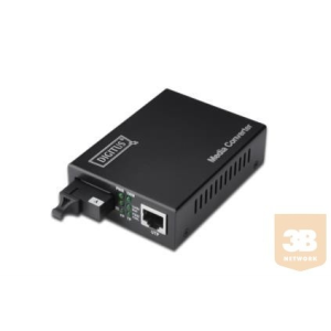 Digitus Professional Bidirectional Fast Ethernet Media Converter; RJ45 / SC