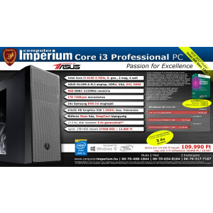 Imperium Imperium Core i3 Professional PC / SSD 525GB
