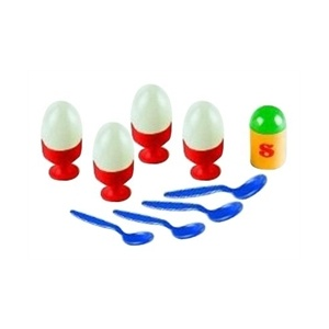  Reggeliző szett műanyag lágytojásokkal, Klein Toys,N